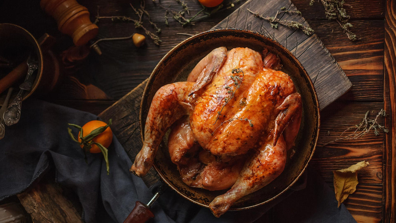 Barbecue Spice-Brined Grilled Turkey