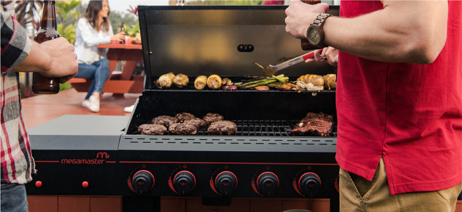 CLICK, DELIVER, GRILL