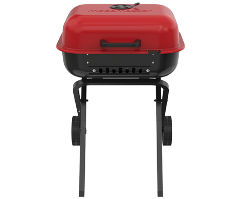 Traverse™ Portable Charcoal Grill in Red