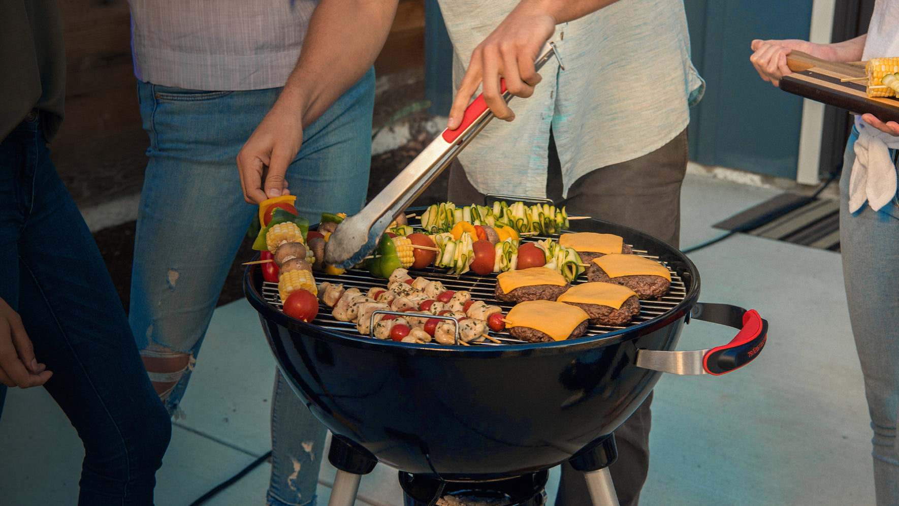 TAKE YOUR GRILL ALONG