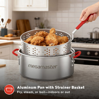 10.5 QT ALUMINUM FRYER KIT