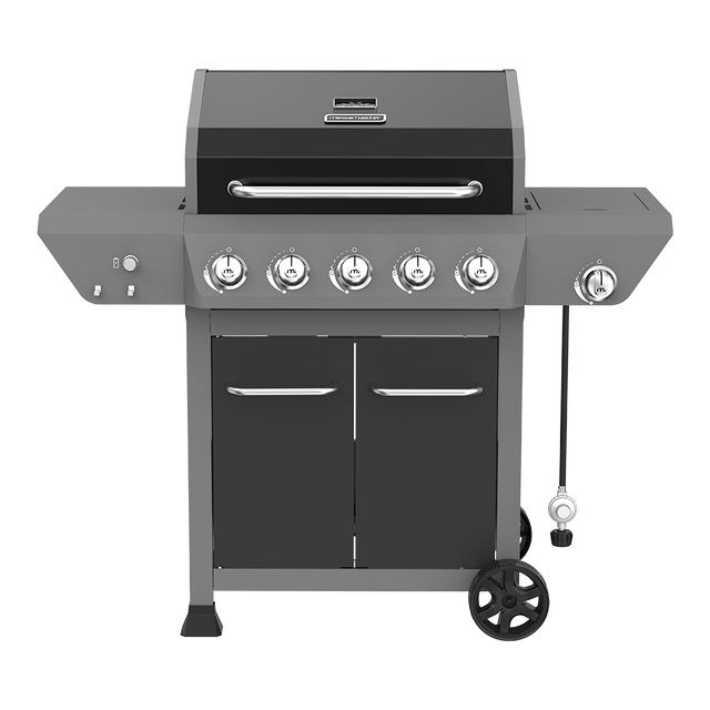 5-Burner Propane Gas Grill with Side Burner