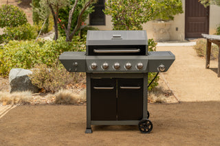 5-Burner Propane Gas Grill with Side Burner