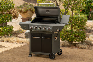 5-Burner Propane Gas Grill with Side Burner