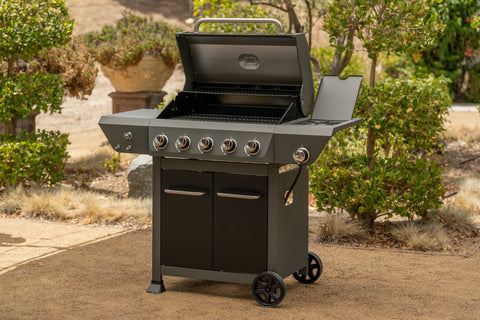 Smoker Bbq Uniflame Propane Grill Dual Fuel Burner Gas Bbq Asda