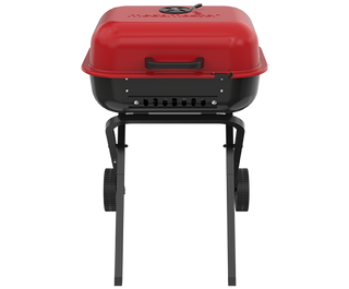 Traverse™ Portable Charcoal Grill in Red