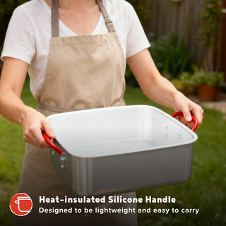 12 QT FISH FRYER KIT WITH STRAINER BASKET