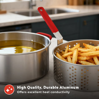 10.5 QT FISH FRYER KIT WITH STRAINER BASKET